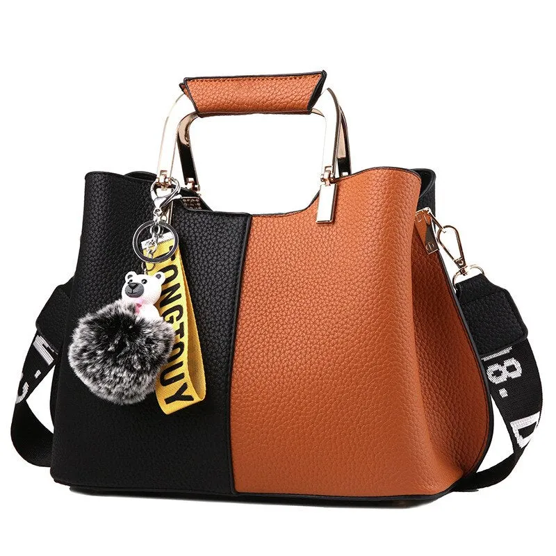 Women's Leather Shoulder Crossbody Handbag